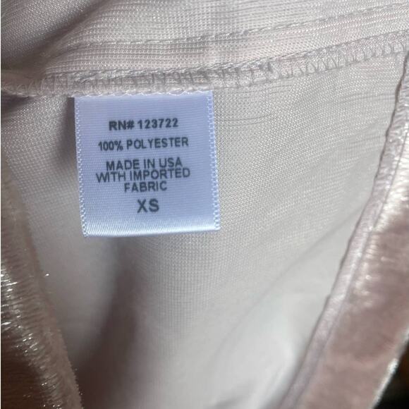 Xirena Bijoux Top in Pink Sparkle Velvet Size XS X-Small - Picture 6 of 8